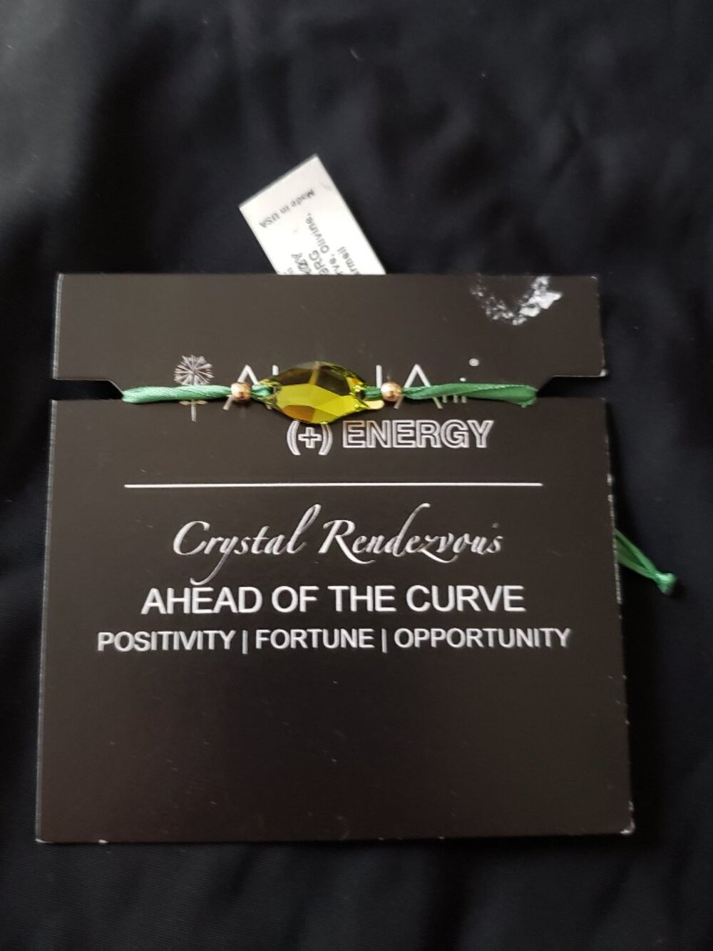 Alex and Ani Crystal Ahead Of The Curve Positivity Fortune Opportunity  #15